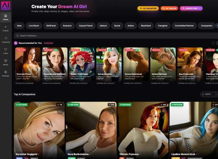 aiallure homepage