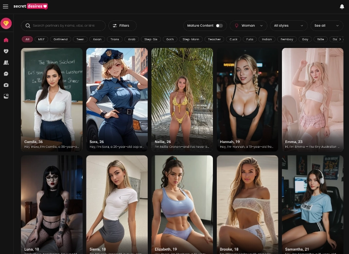 secretdesires homepage